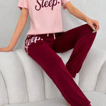Sleepy Eyes Printed Night Suit