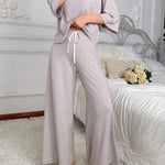 Grey Palazzo Style Night Suit