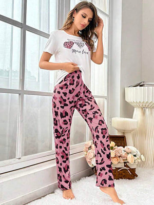 Panther Skin Printed Night Suit