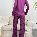 Leopard Skin Printed Night Suit