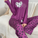 Leopard Skin Printed Night Suit