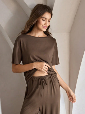 Plain Stylish Night Suit