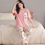 Pocket Printed Night Suit