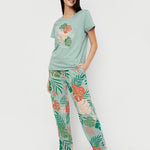 Tropical Printed Night Suits