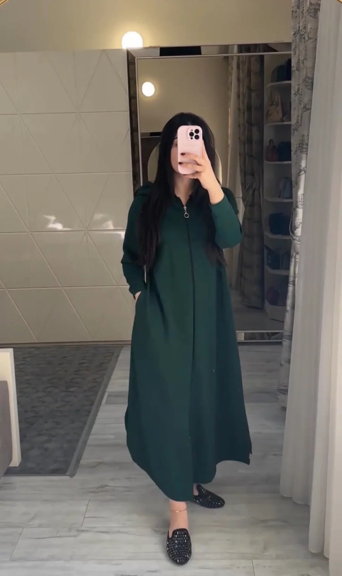 Bella Aura-long-zipper-hoodie-top