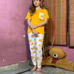 Pocket Printed Night Suit