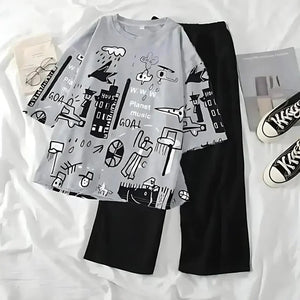 Funcky Printed Night Suit