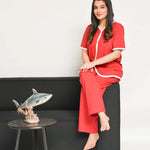 Plain Stylish Night Suit