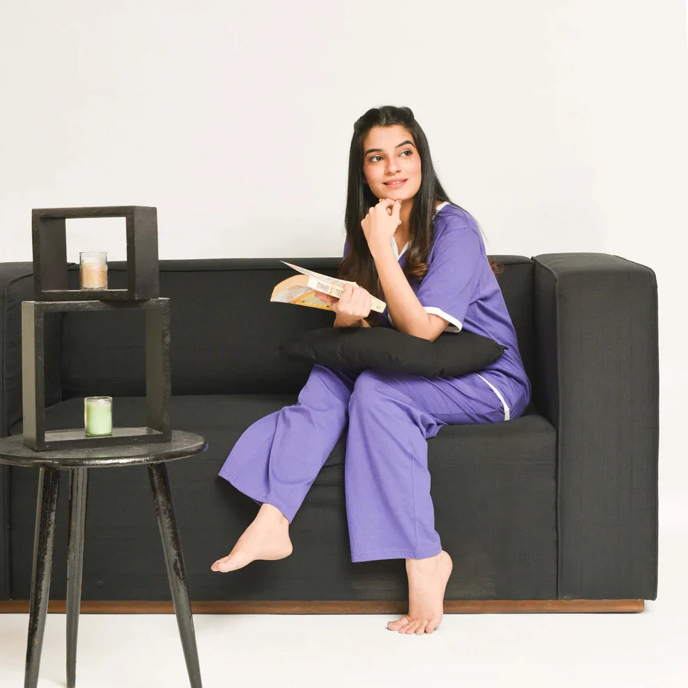 Plain Stylish Night Suit